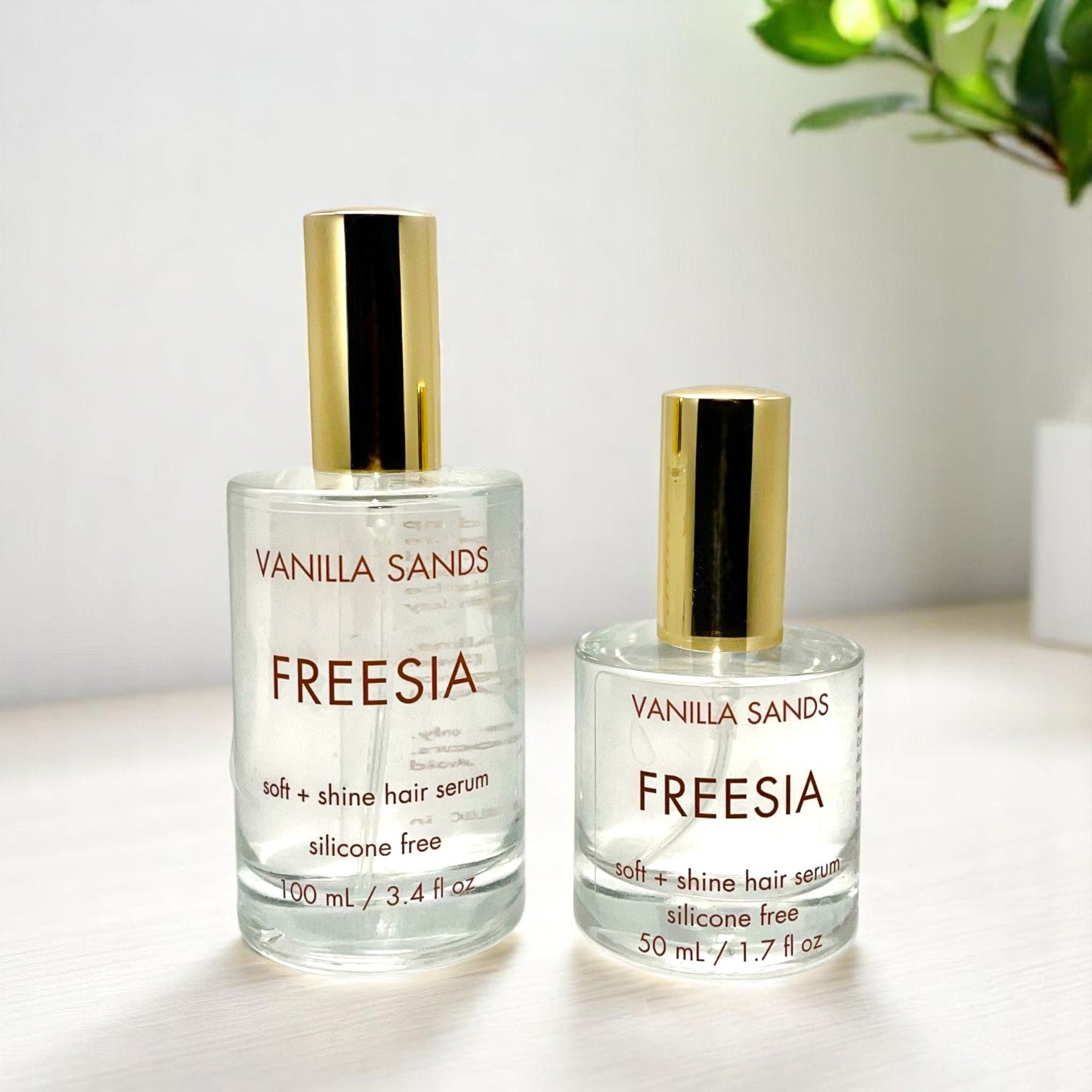 Soft + Shine Hair Serum - Vanilla Sands - Freesia Hair
